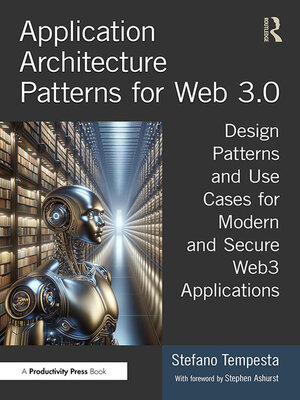 cover image of Application Architecture Patterns for Web 3.0